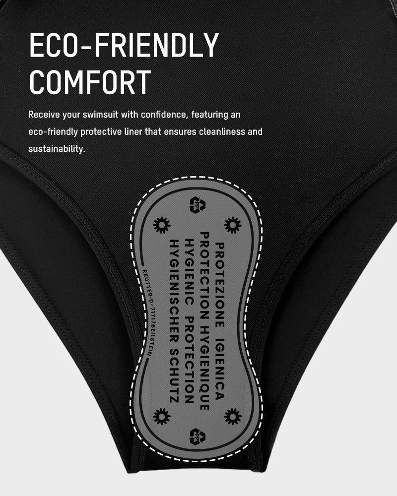 Women's Tummy Control Slim Fit Plus Size One Piece Swimsuit